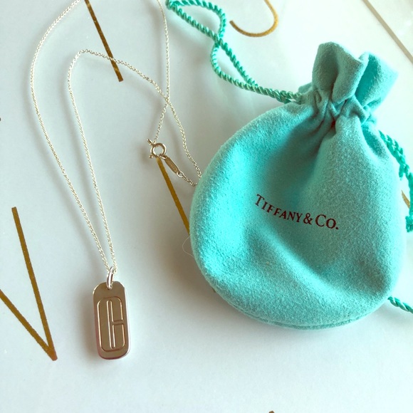 Tiffany & Co. Jewelry - TIFFANY & Co. Letter C pendant with necklace